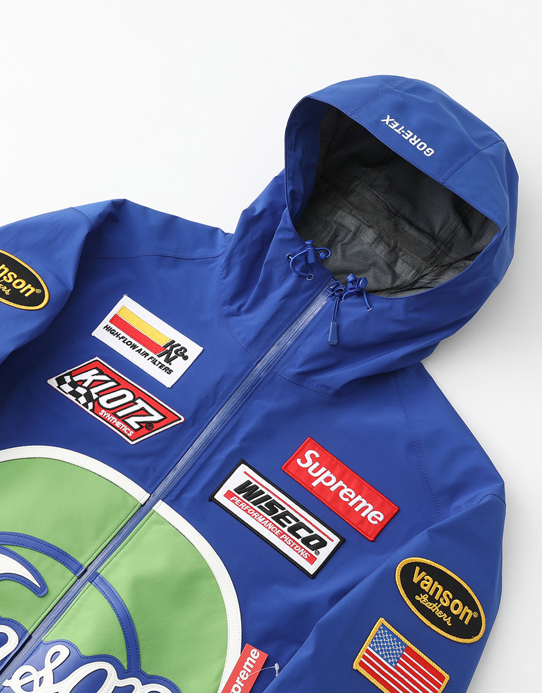 Chaqueta Supreme Vanson Leathers GORE-TEX shell BUE