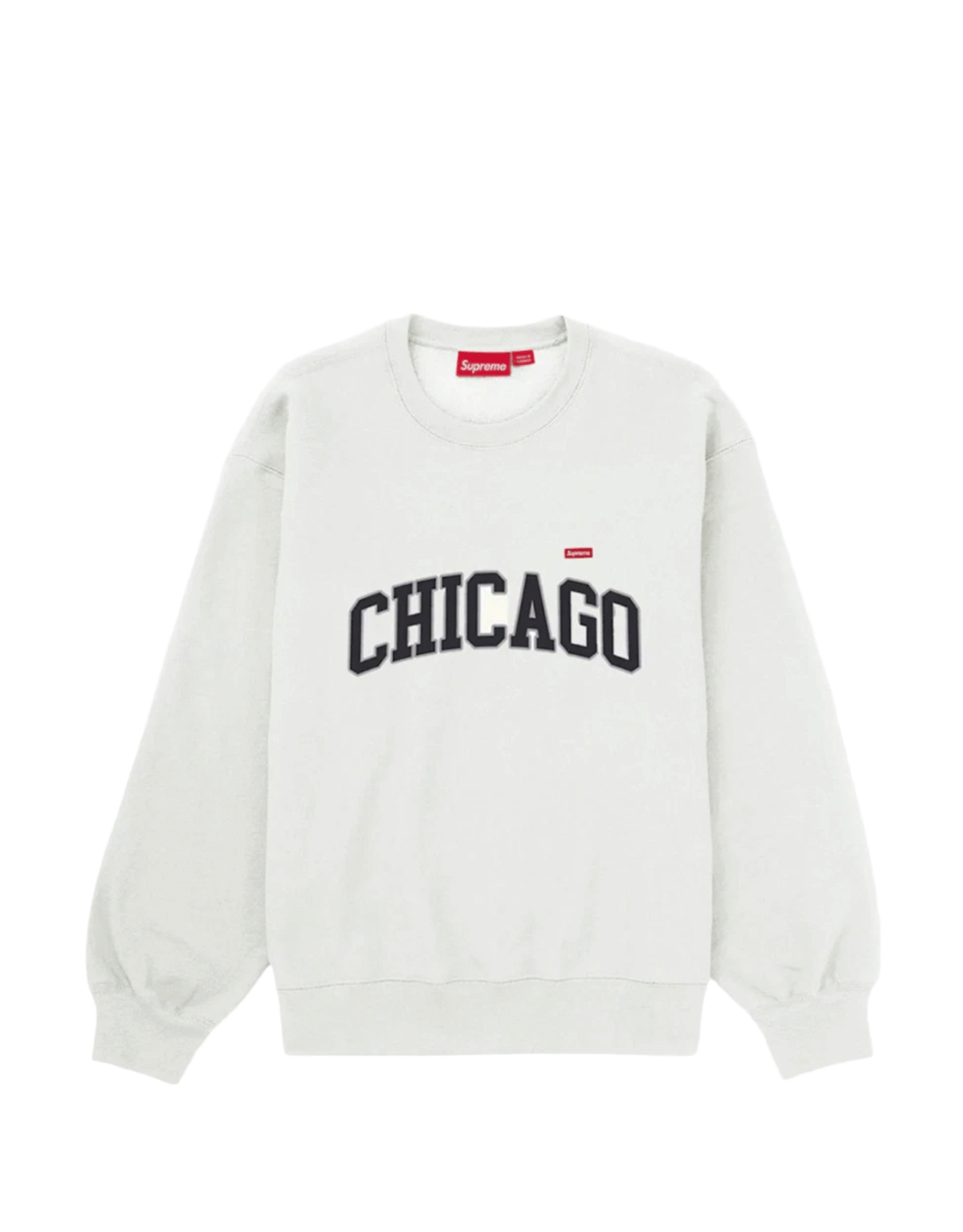 Crewneck Supreme Chicago Shop Small Box