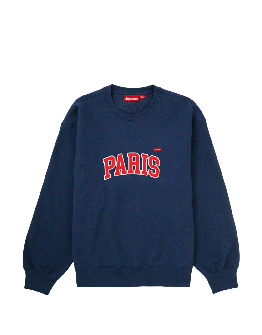 Crewneck Supreme Paris Shop Small Box