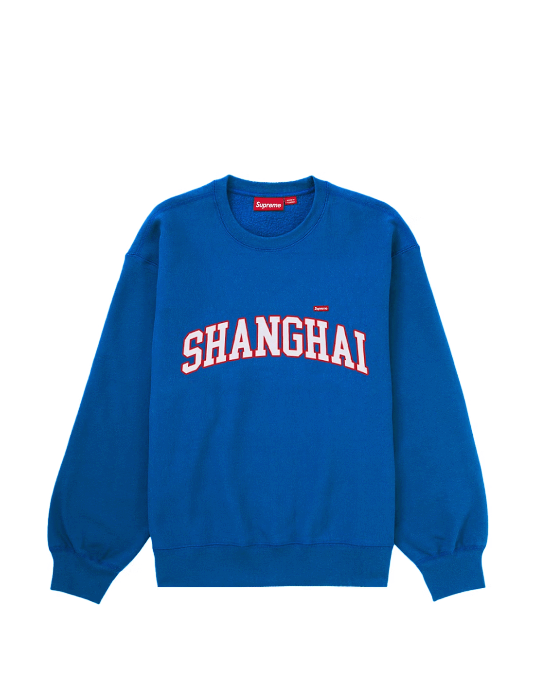 Crewneck Supreme Shanghai Shop Small Box