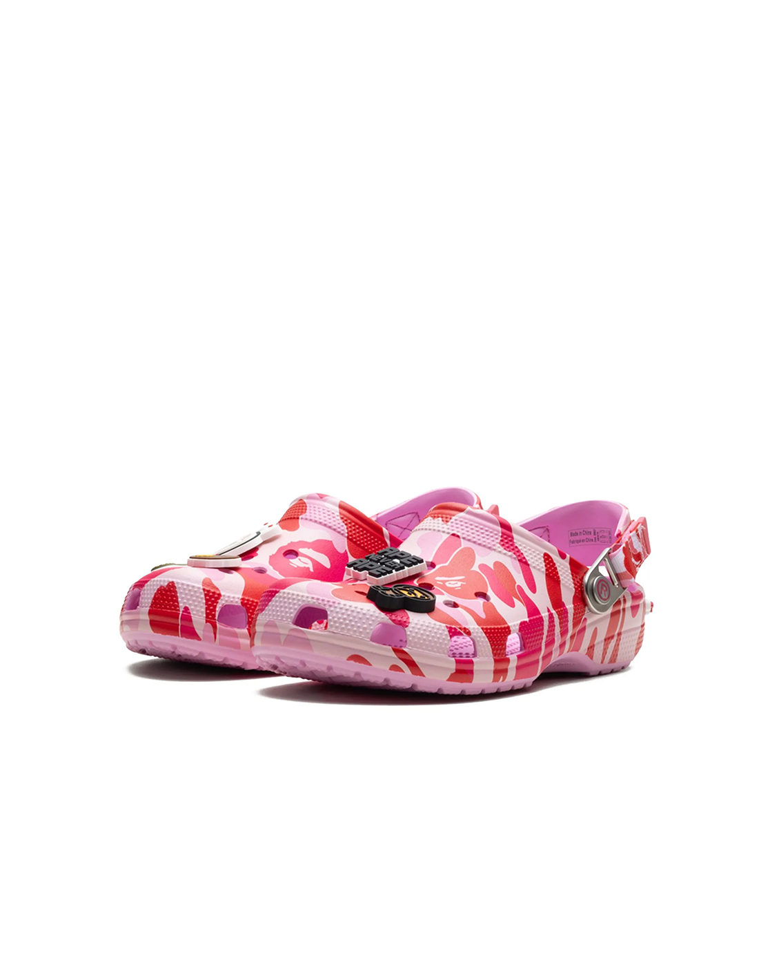 BAPE x CROCS PINK CAMO