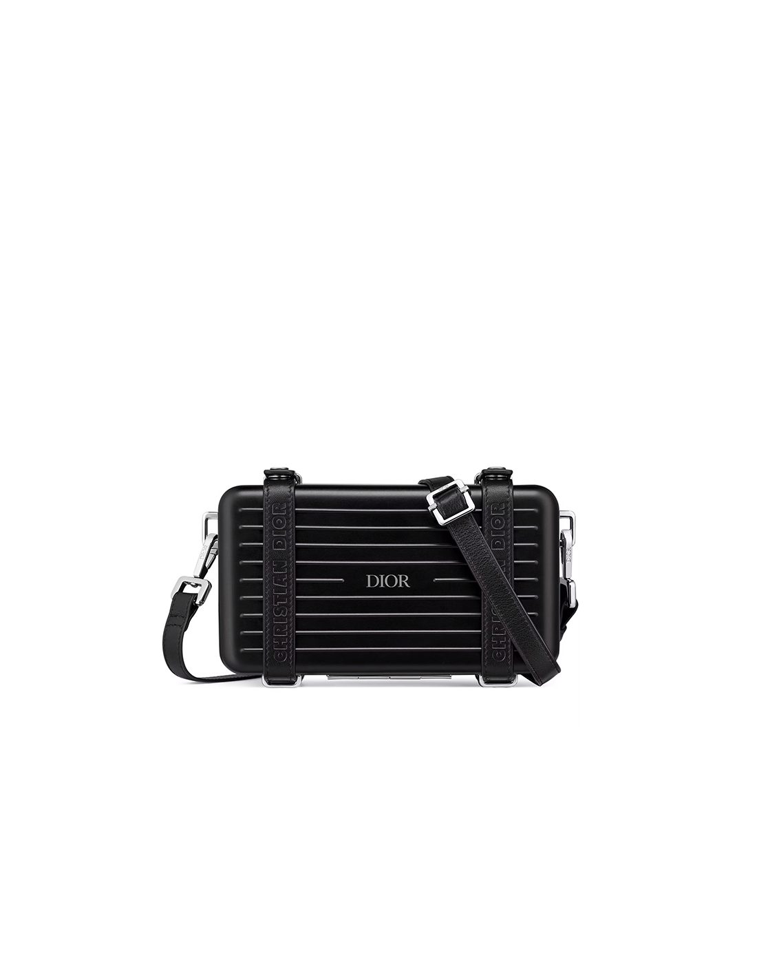 DIOR x RIMOWA BLACK PERSONAL CLUTCH ON