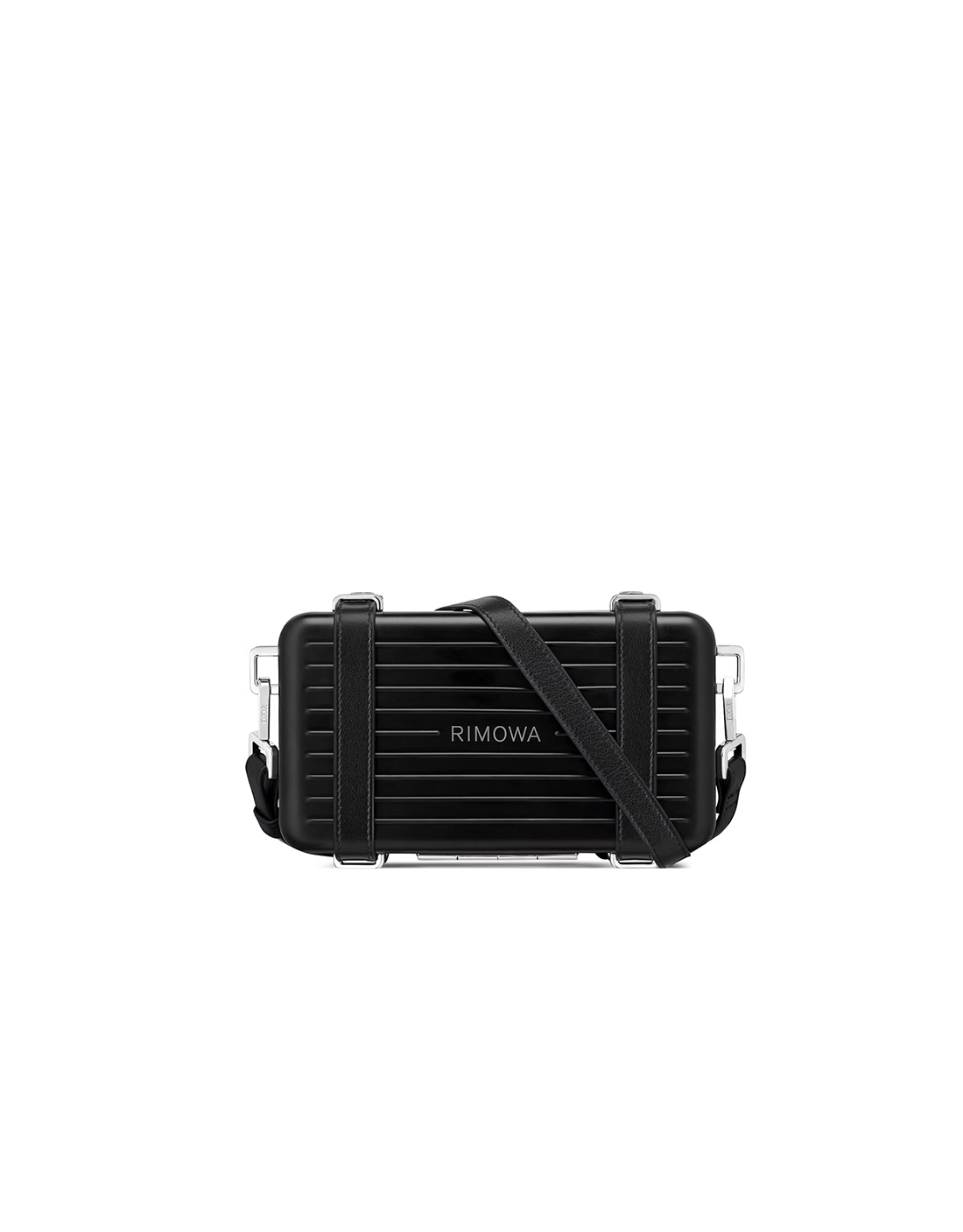 DIOR x RIMOWA BLACK PERSONAL CLUTCH ON