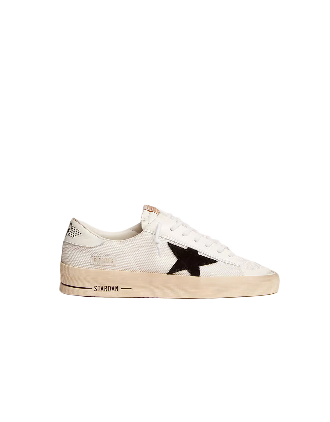 Golden goose STARDAN "white" blackstar