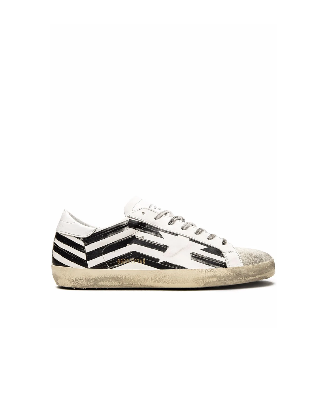 Golden goose SUPERSTAR white black lines