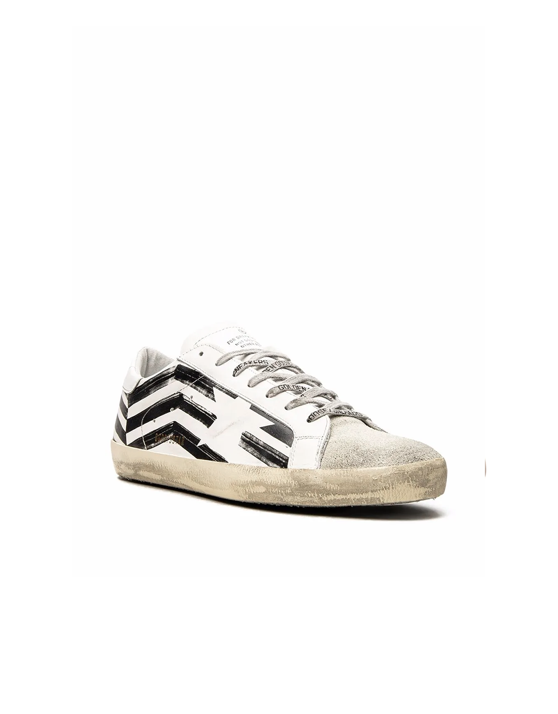 Golden goose SUPERSTAR white black lines