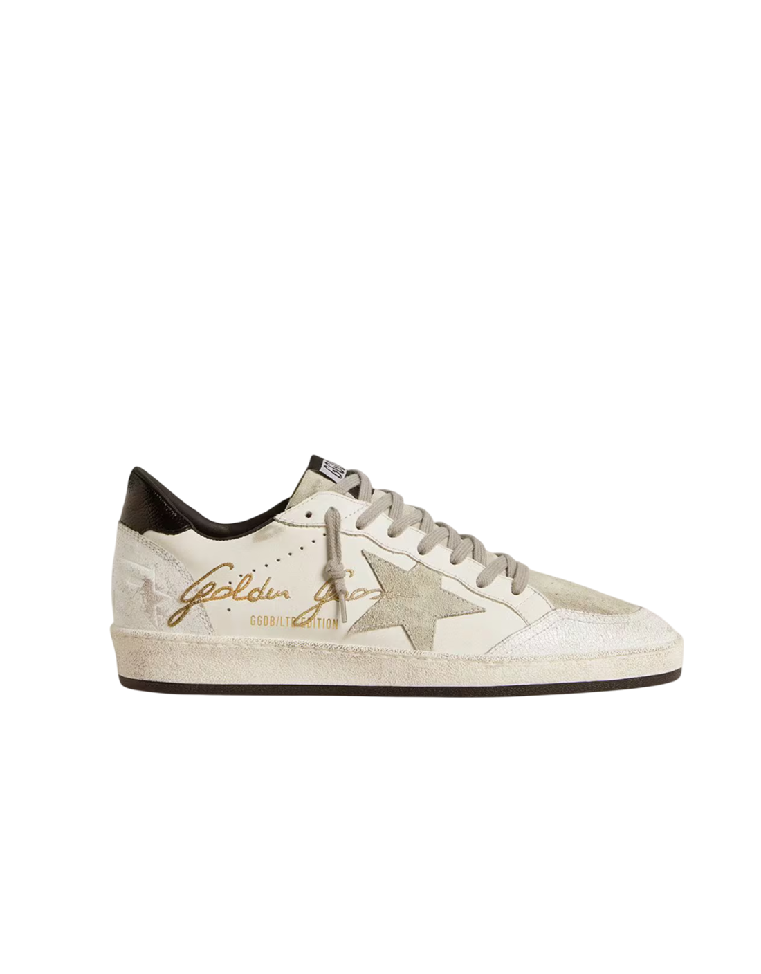 GOLDEN GOOSE BALLSTAR LTD EMBROIDERED