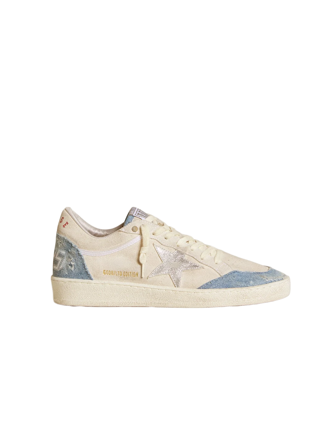 GOLDEN GOOSE BALLSTAR DENIM BLUE