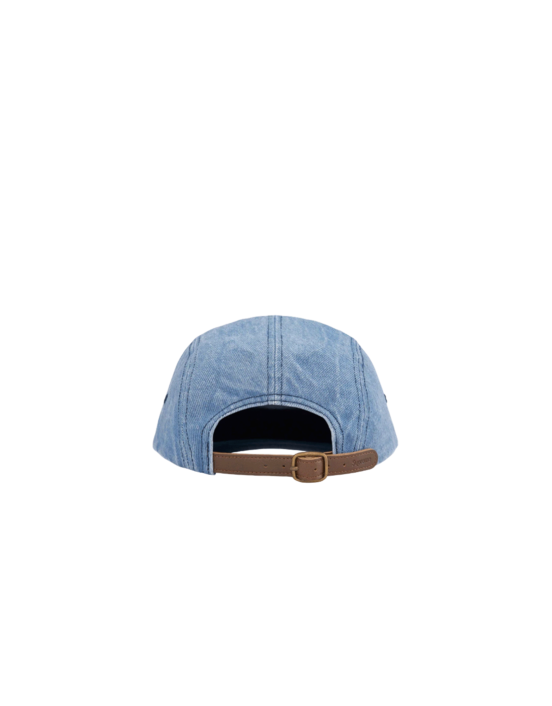 GORRA SUPREME WASHED CHINO TWILL CAMP BLUE