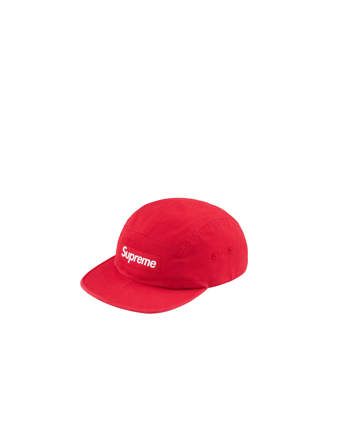 GORRA SUPREME WASHED CHINO TWILL CAMP RED