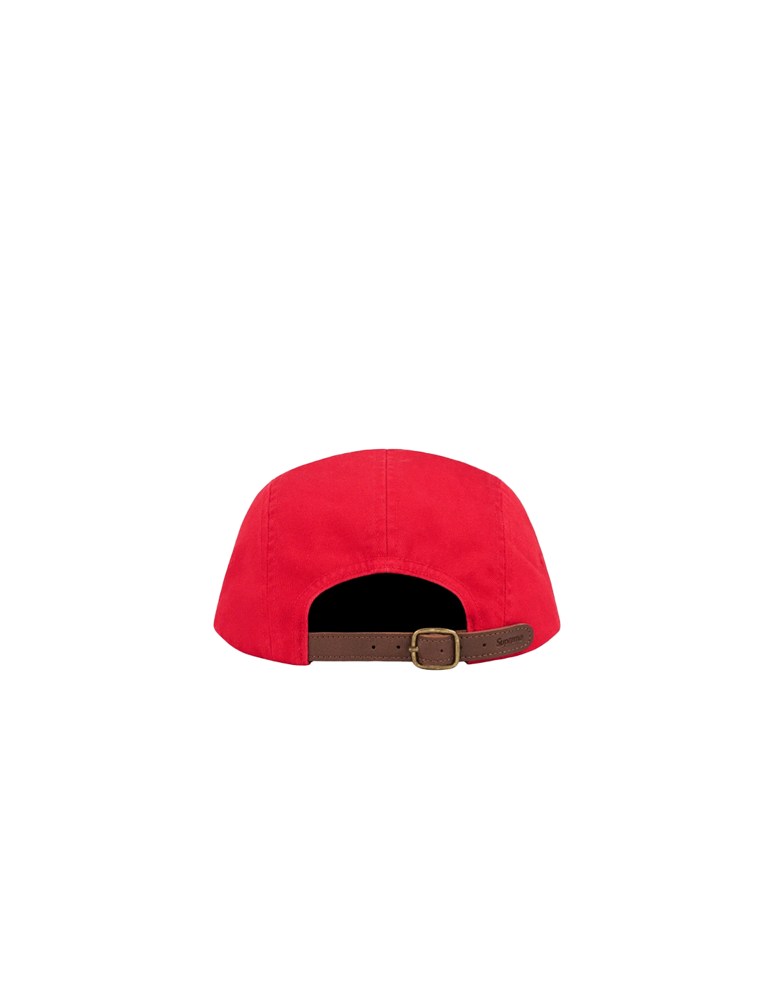 GORRA SUPREME WASHED CHINO TWILL CAMP RED
