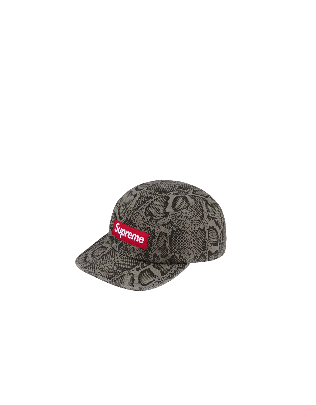 GORRA SUPREME WASHED CHINO TWILL SNAKE PRINT