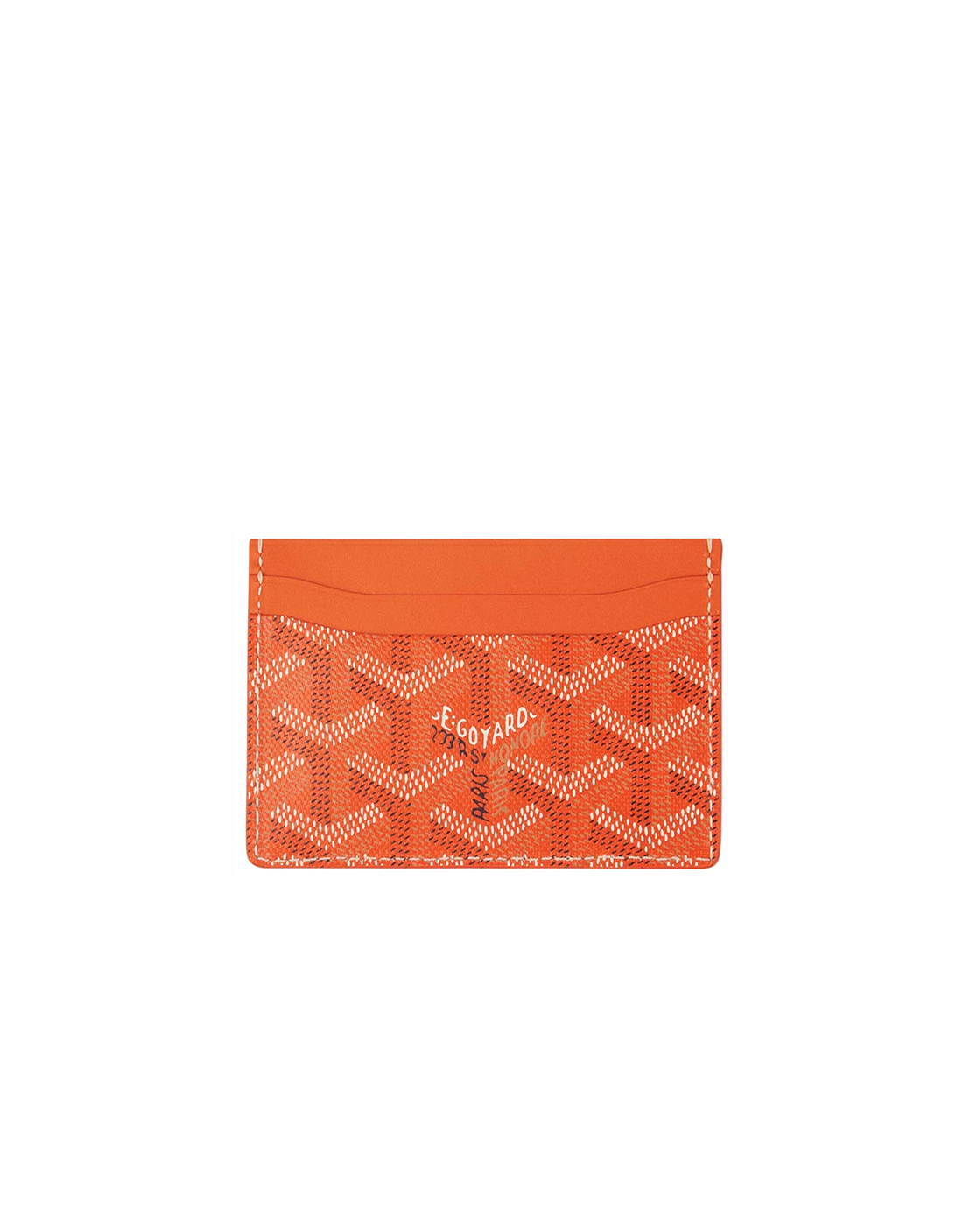 TARJETERO GOYARD SAINT SULPICE ORANGE