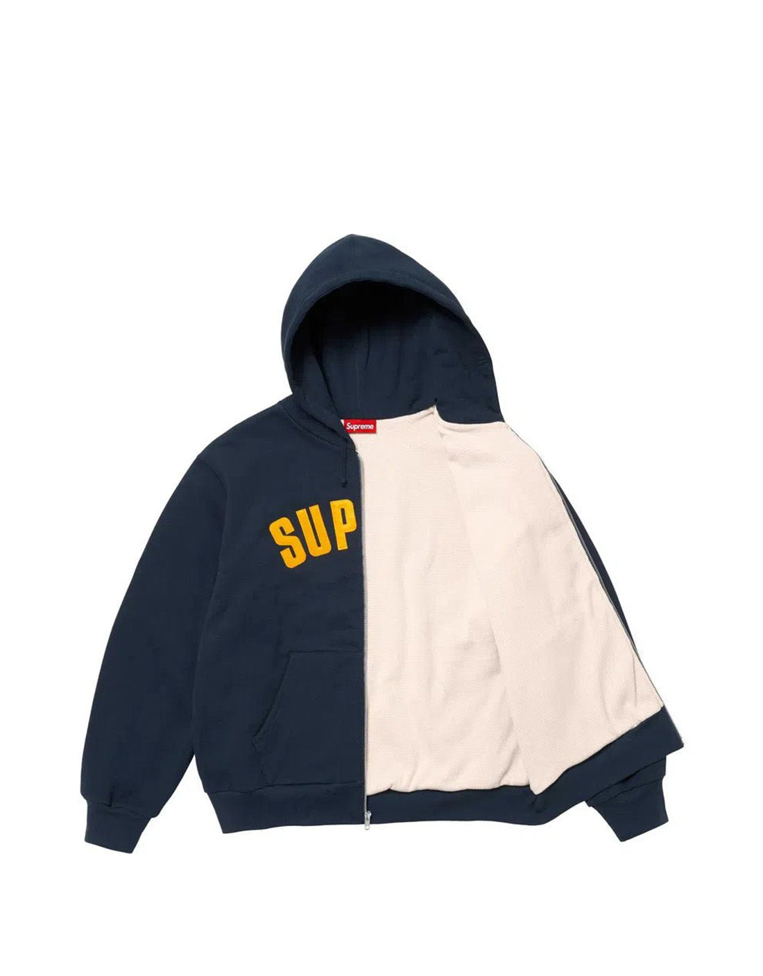 Hoodie Supreme Arc Thermal Zip Up Navy