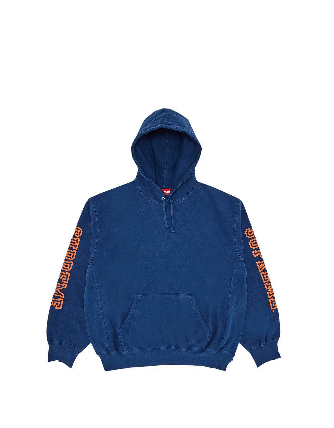 Hoodie supreme collegiate sleeve blue