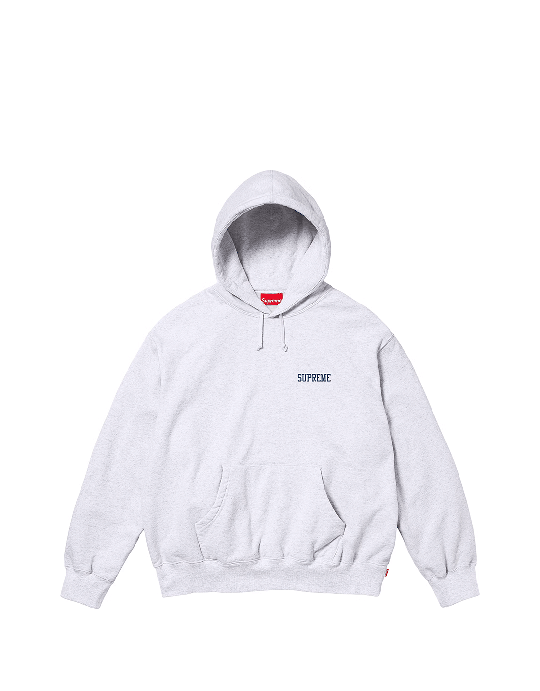 Hoodie supreme on god grey
