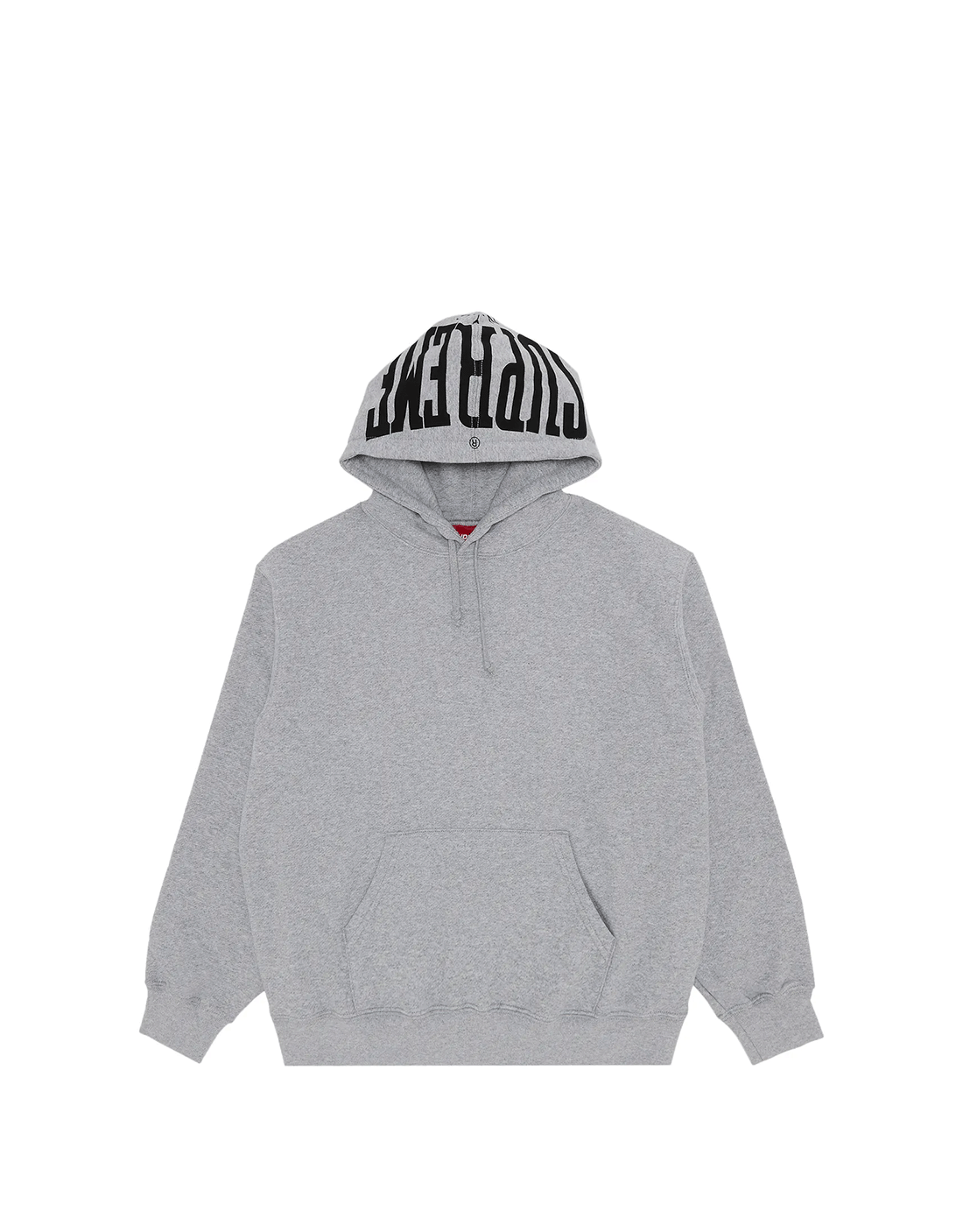 Hoodie supreme warm up grey