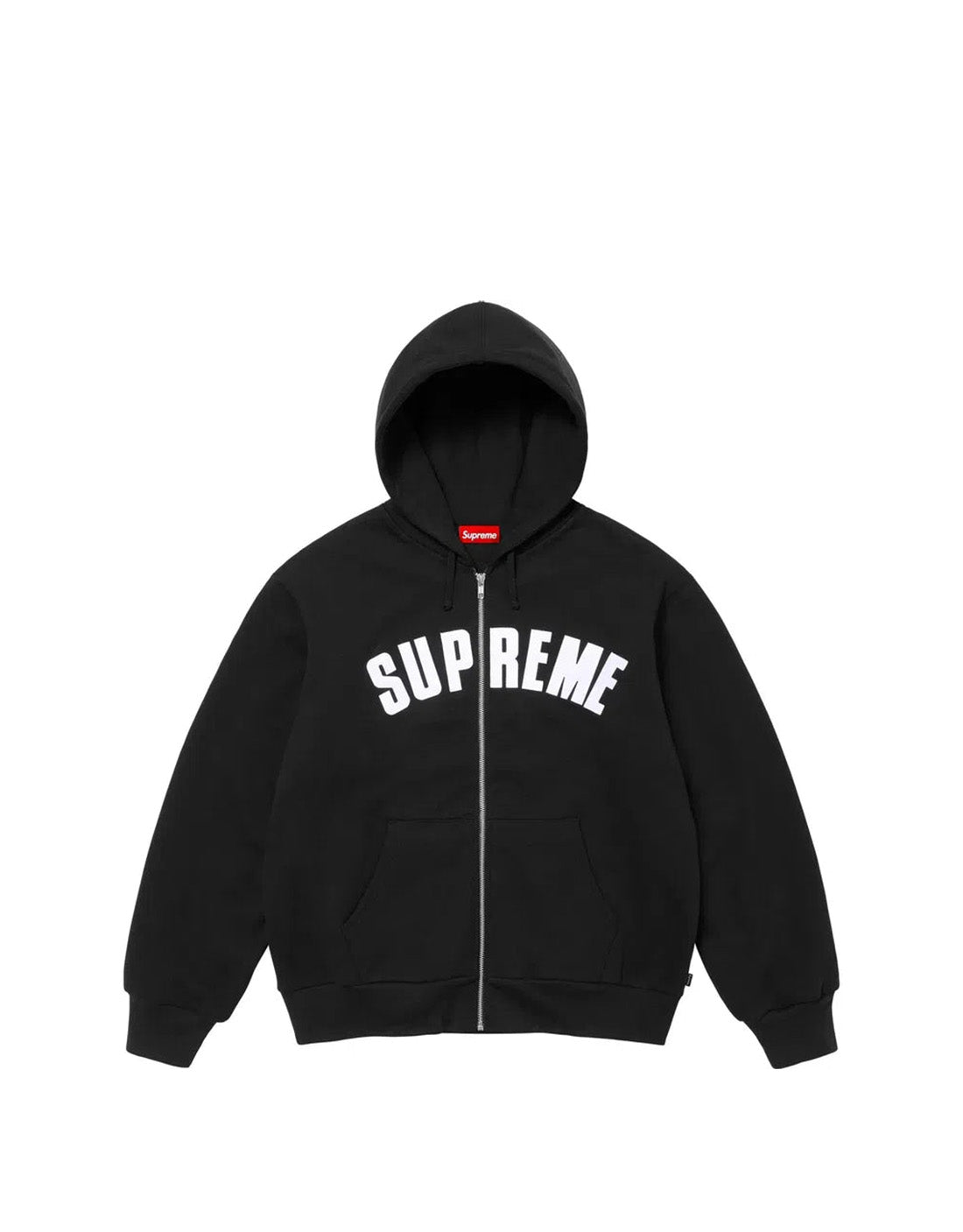 Hoodie Supreme Arc Thermal Zip Up Black