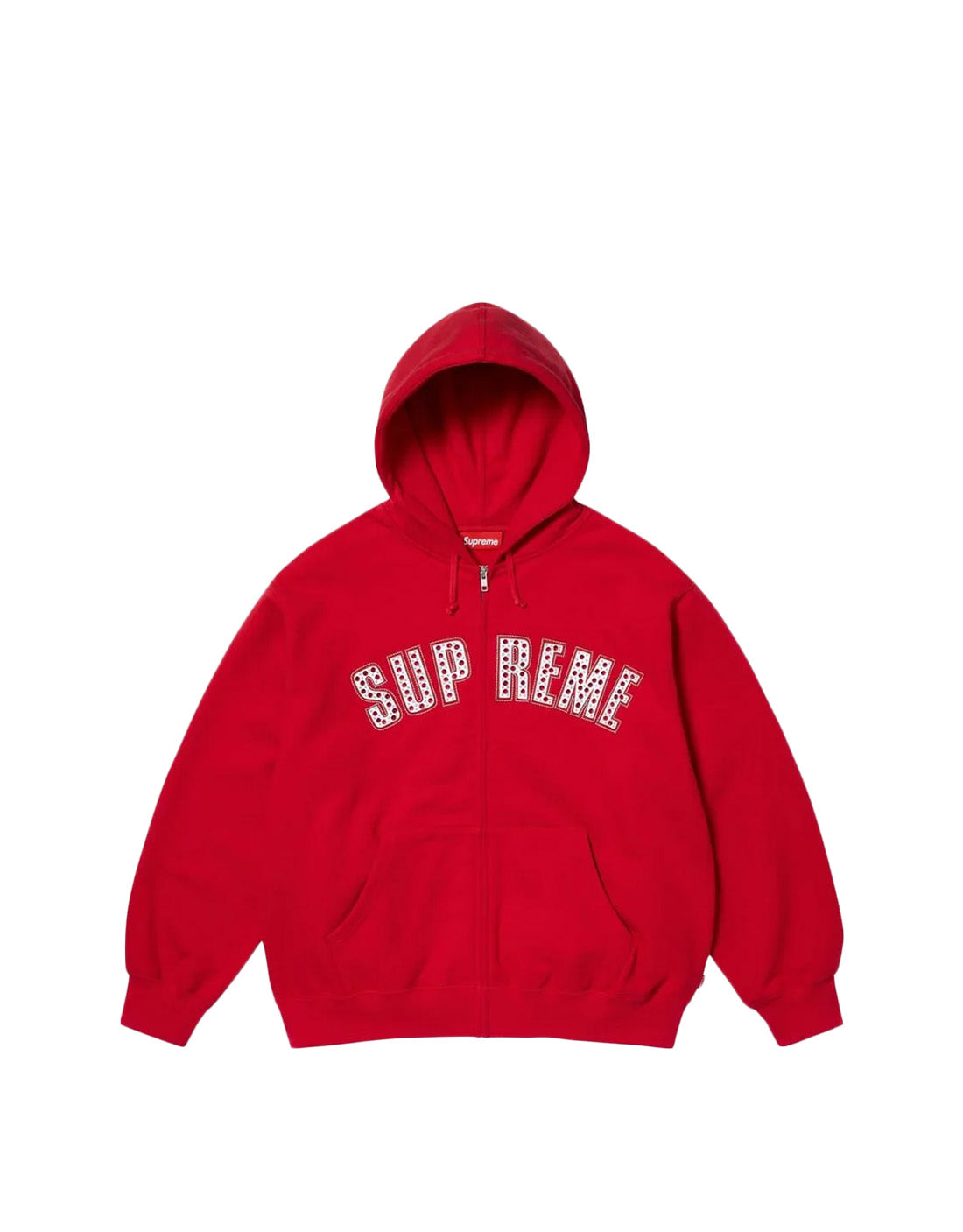 Hoodie Supreme b.b. Simon Zip Up red