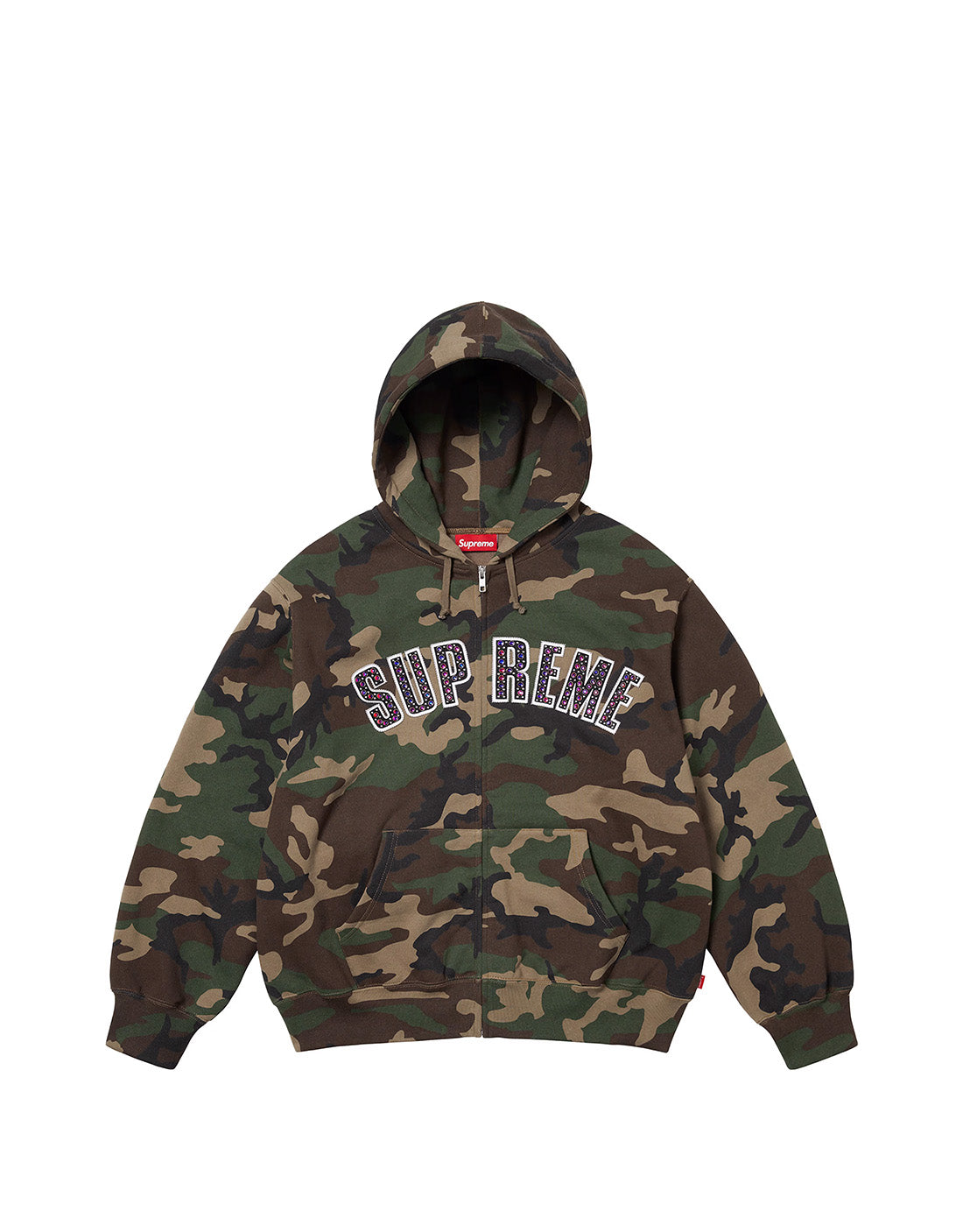 Hoodie Supreme b.b. Simon Zip Up camo