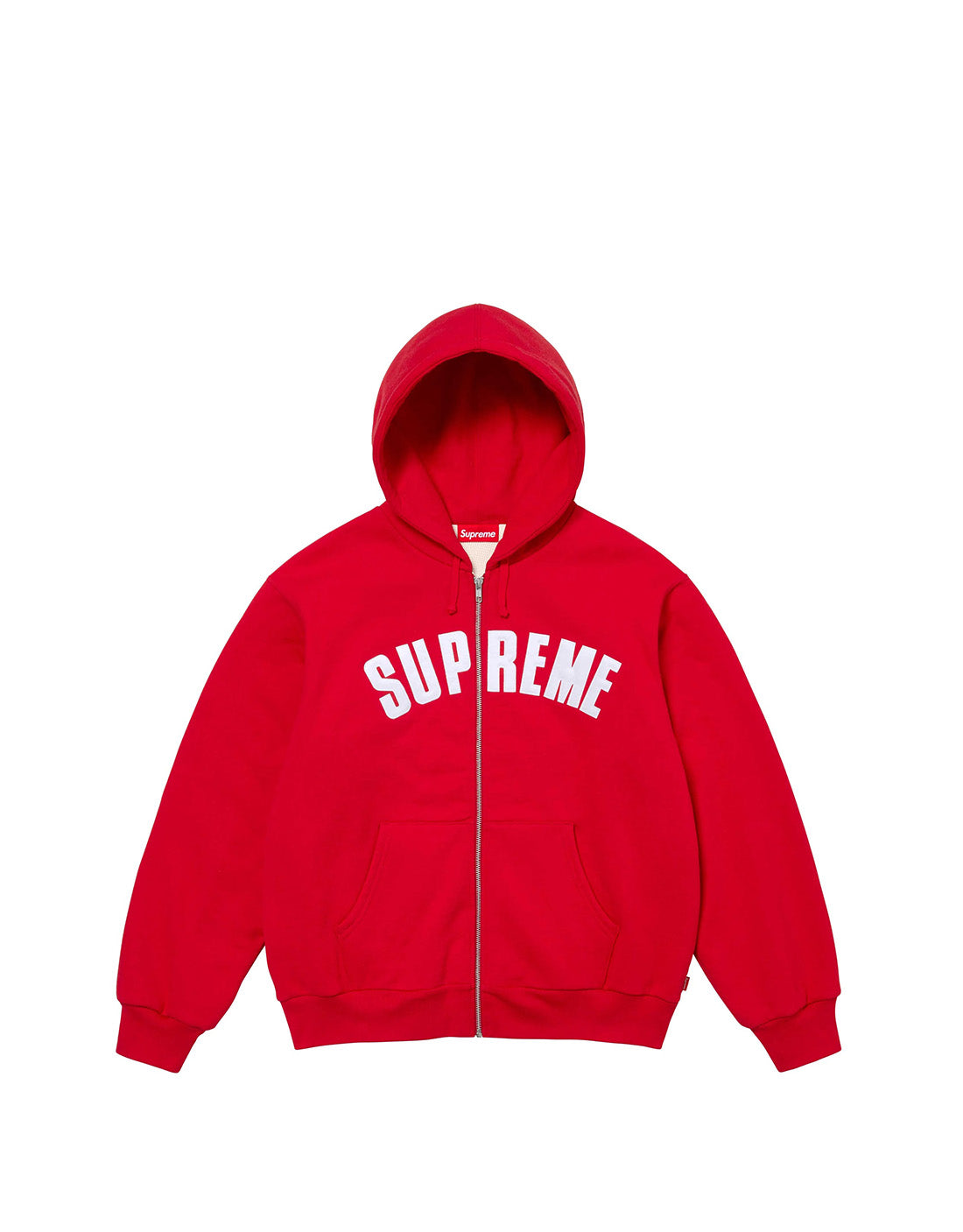 Hoodie Supreme Arc Thermal Zip Up Red
