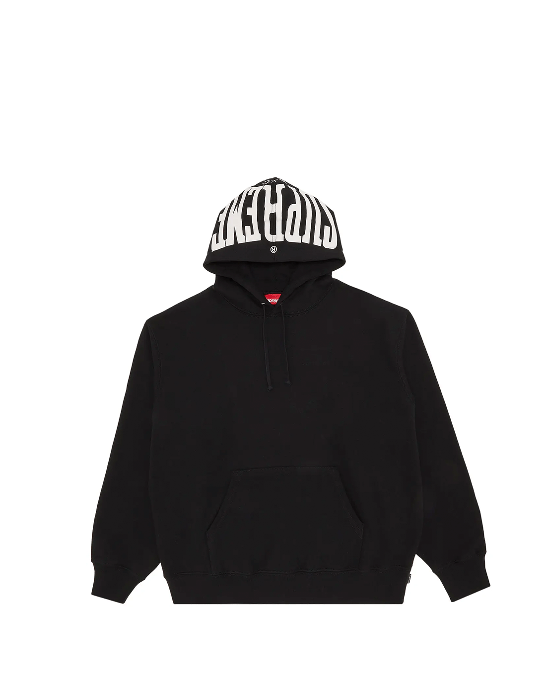 Hoodie supreme warm up black