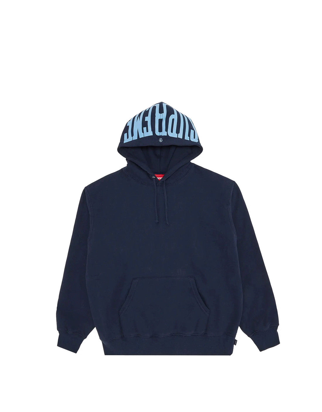 Hoodie supreme warm up blue