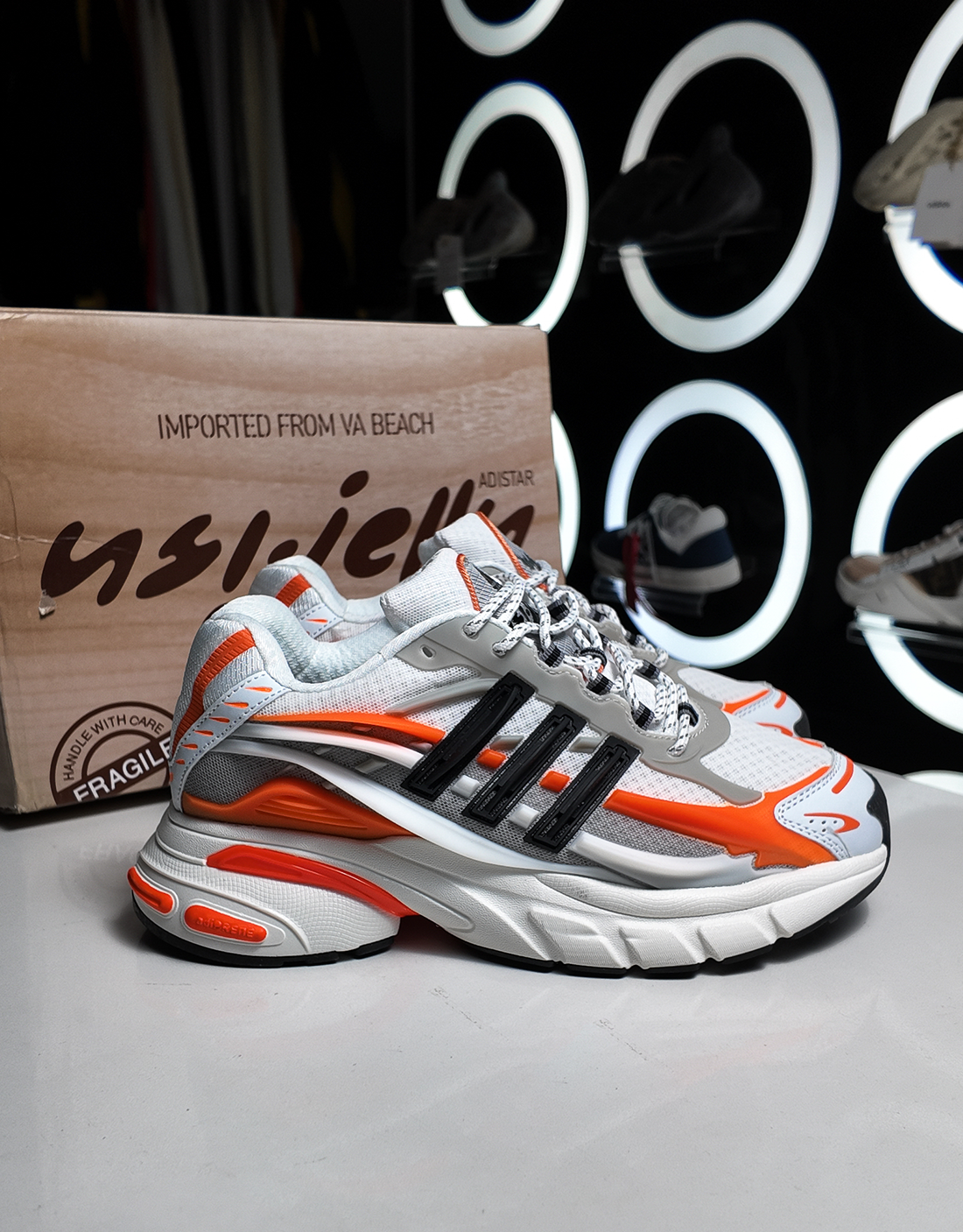 ADISTAR JELLYFISH PHARREL WILLIAMS  “Focus Olive Orange”