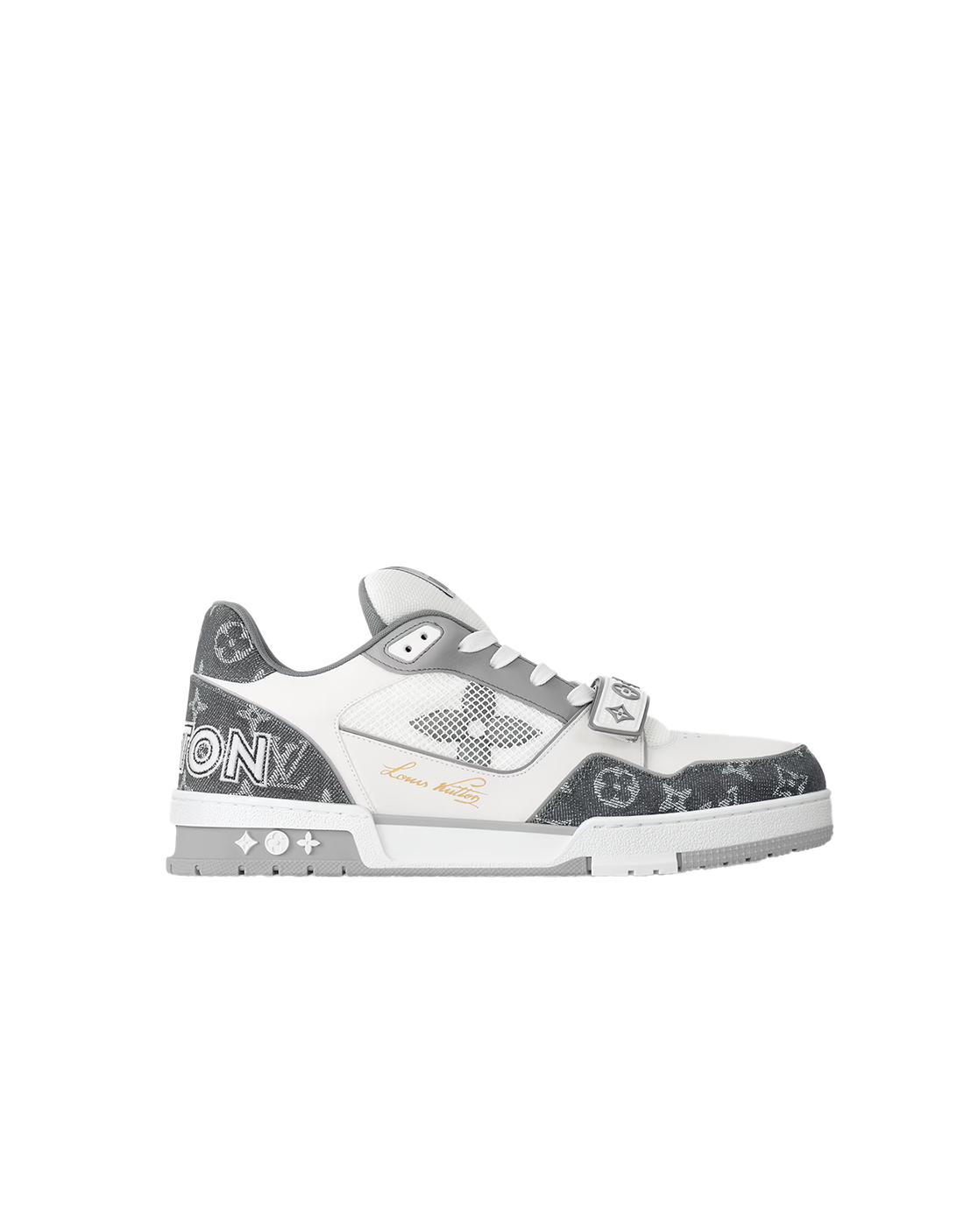LV TRAINERS GREY MONOGRAM