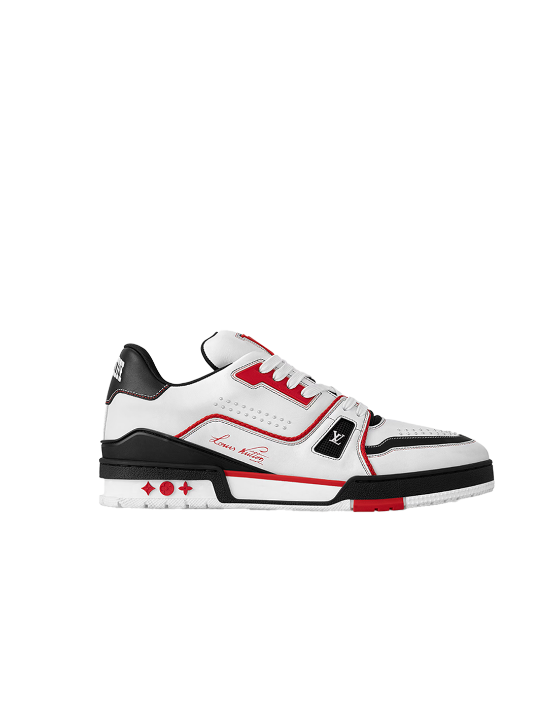 LV TRAINERS WHITE RED SP