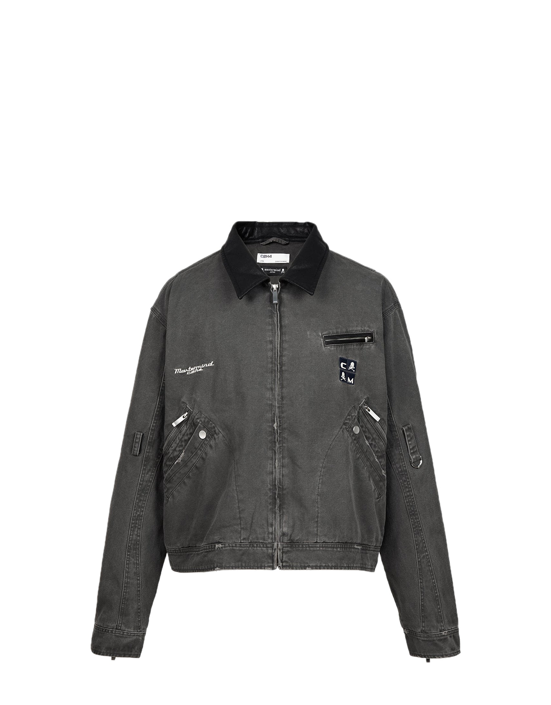 CHAQUETA MASTERMIND JAPAN x C2H4 MECHANIST WORK "VOLCANIC GREY"