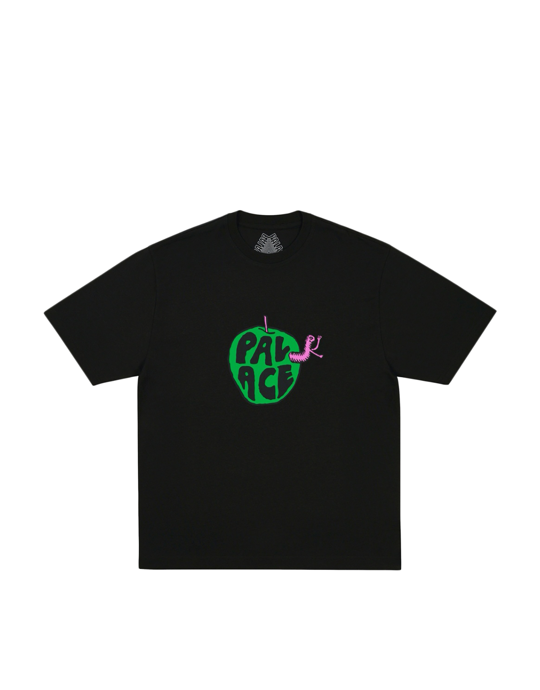 CAMISETA PALACE "BAD APPLE" NEGRA