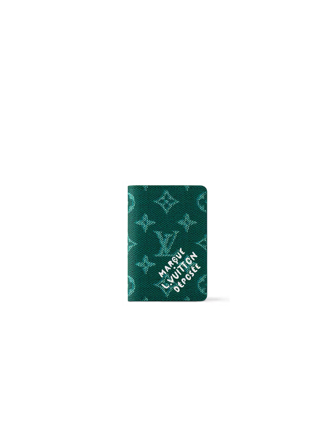 LV POCKET ORGANIZER GREEN