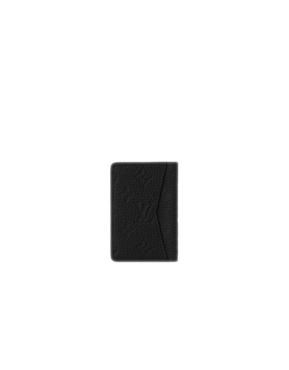 LV POCKET ORGANIZER MONOGRAM BLACK EMBOSSED
