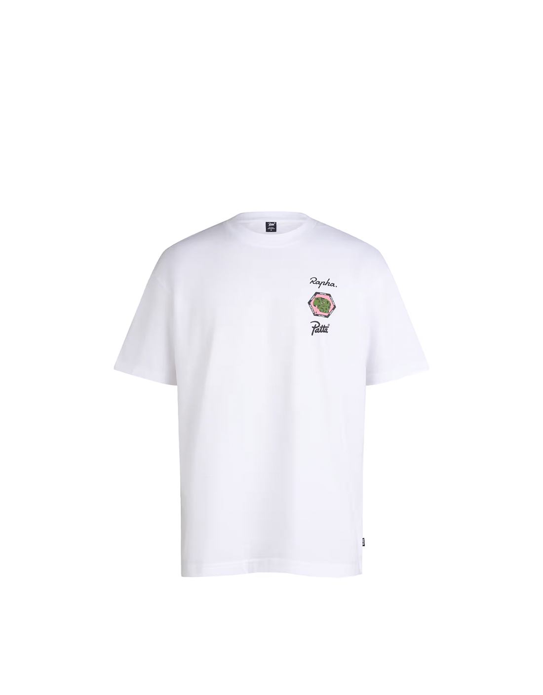 CAMISETA PATTA x CYCLING TEAM RAPHA BLANCA