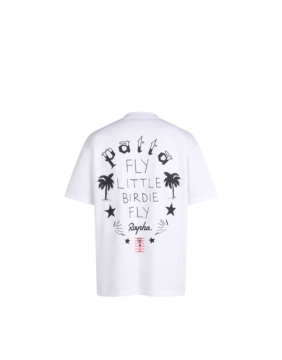 CAMISETA PATTA x CYCLING TEAM RAPHA BLANCA