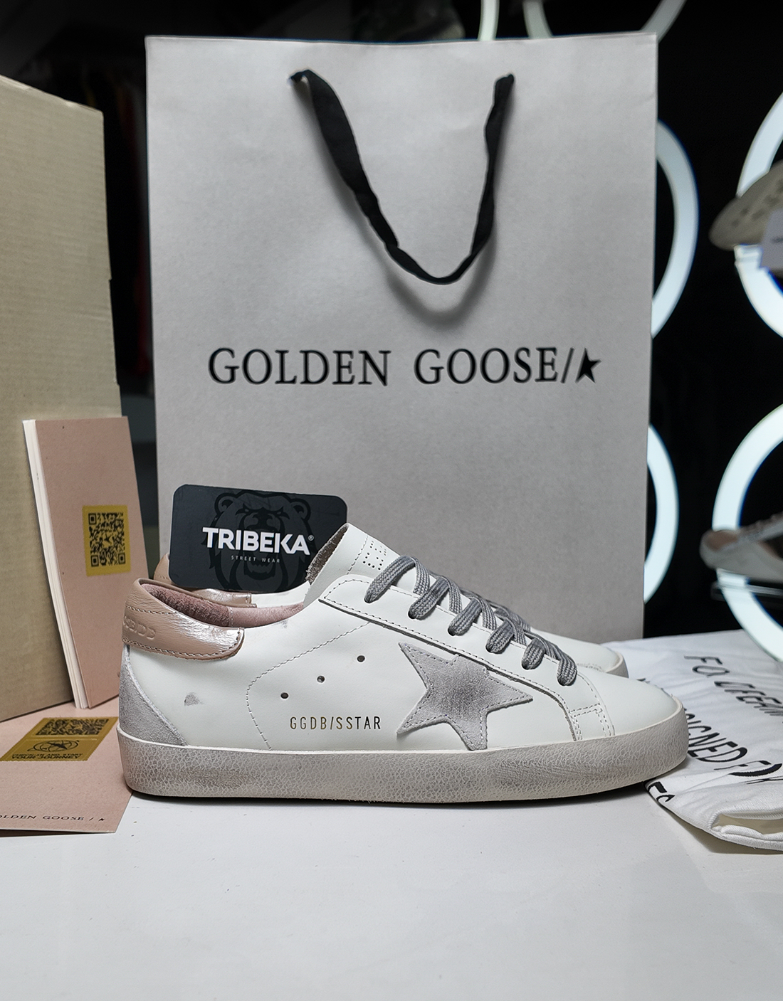 GOLDEN GOOSE SSTAR TAN