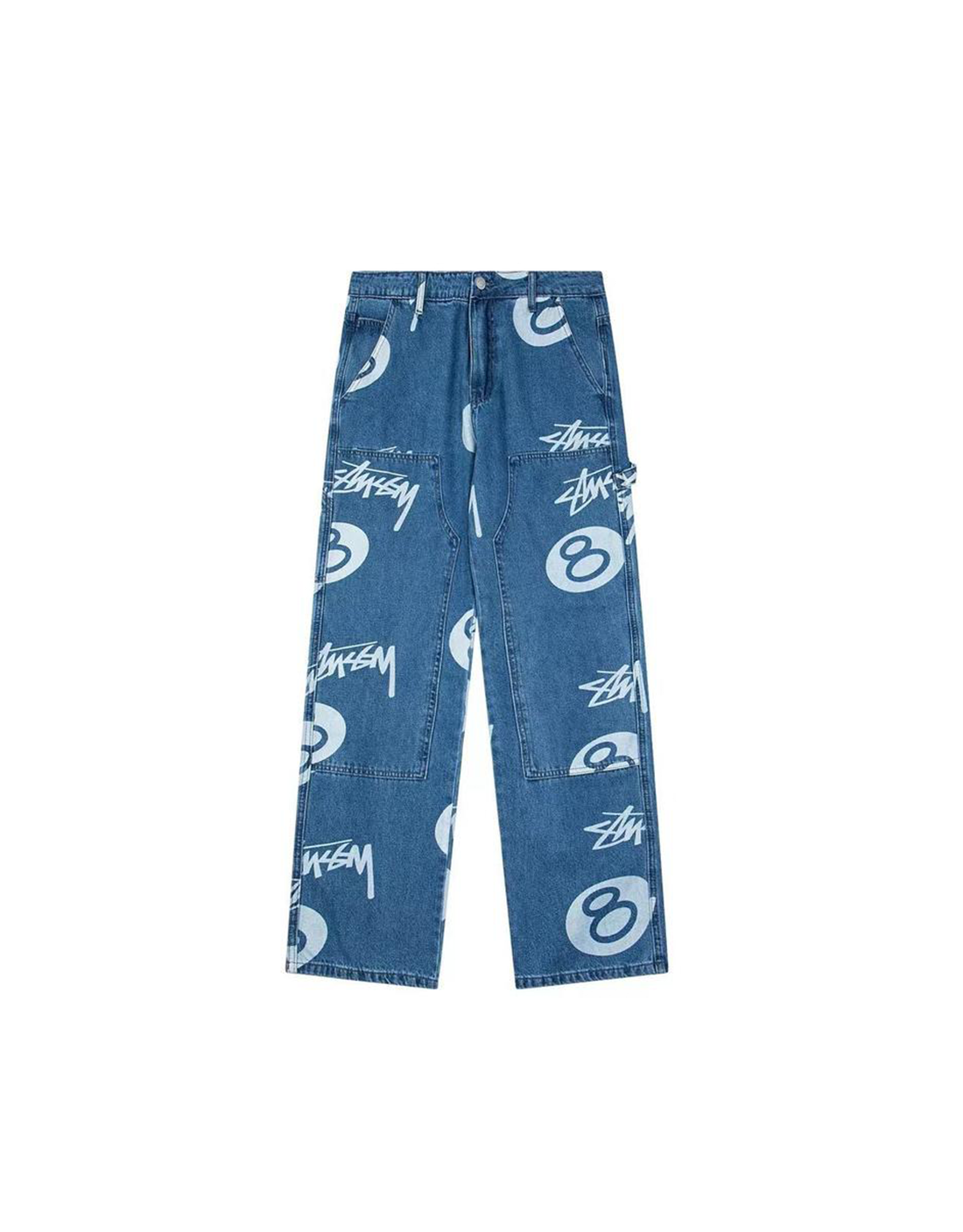 STOCK 8 BALL BLUE CARPENTER JEAN