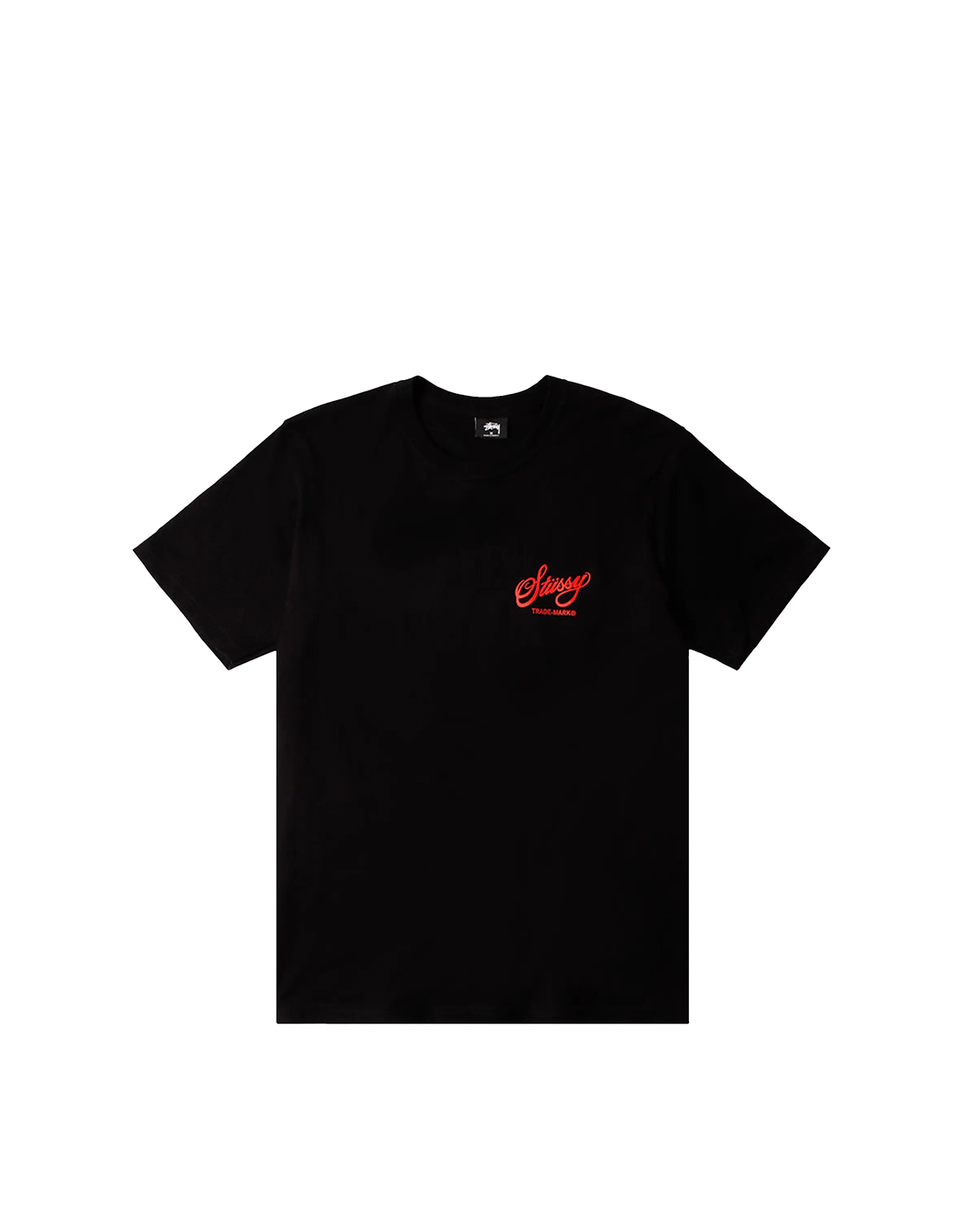 CAMISETA STUSSY "BOTTLECAP" NEGRA