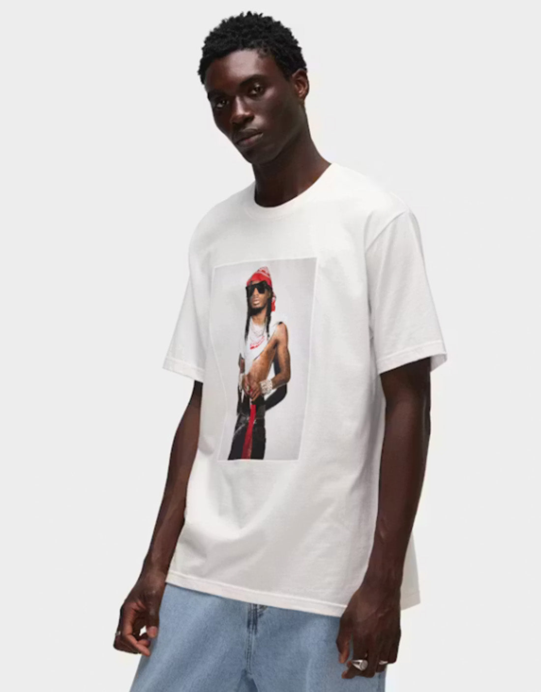 Camiseta Supreme Playboi Carti white