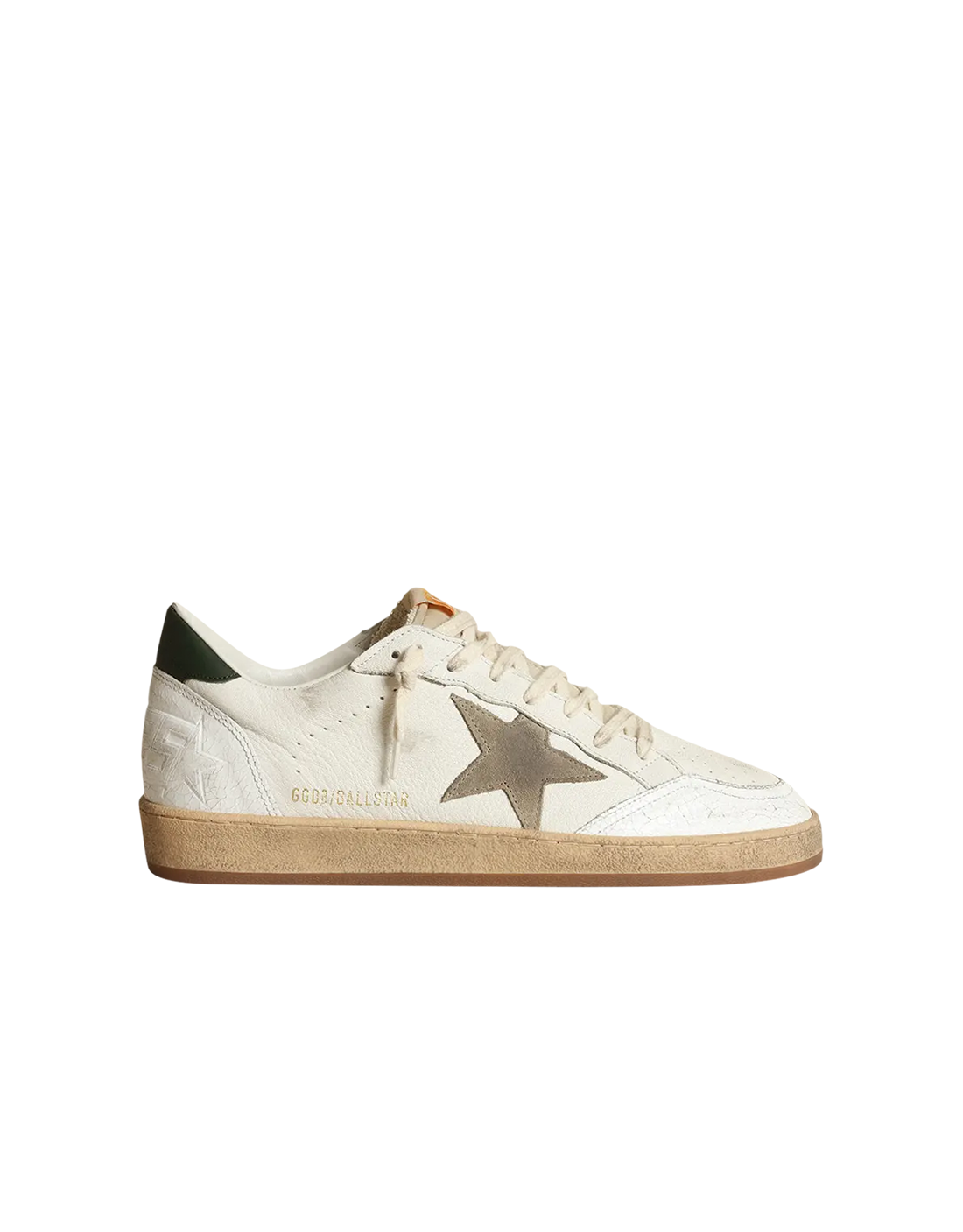 GOLDEN GOOSE BALLSTAR DOVE GREY GREEN