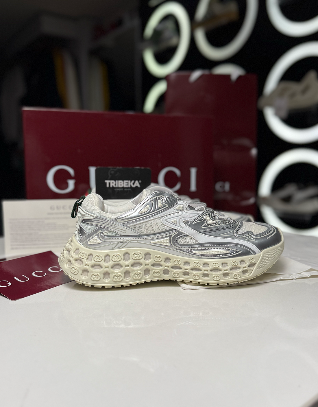 GUCCI CUB3D WHITE
