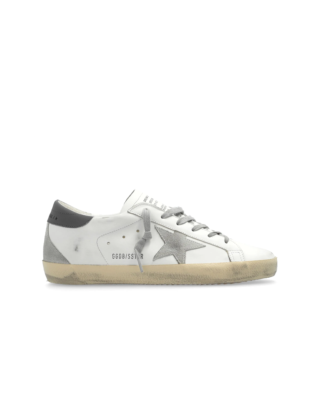 GOLDEN GOOSE SSTAR WHITE/GREY