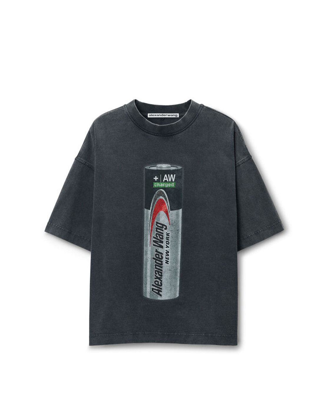Camiseta Alexander Wang Unisex Battery print