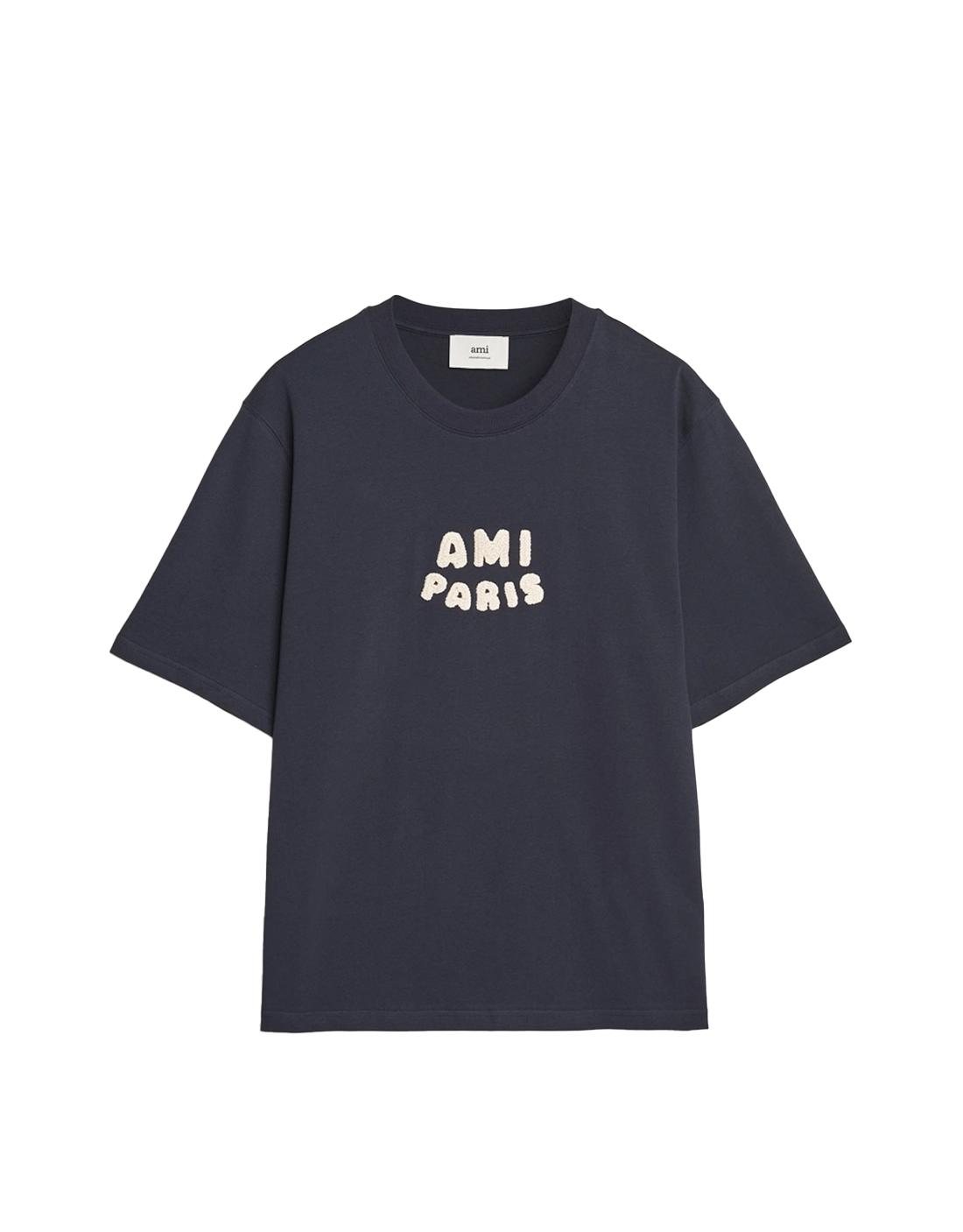 Camiseta AMI Paris logo azul