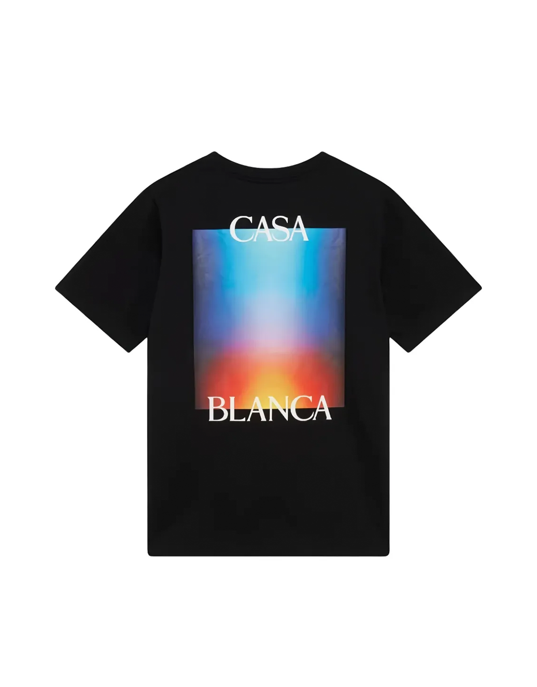 CAMISETA CASABLANCA NEGRA GRADIENT