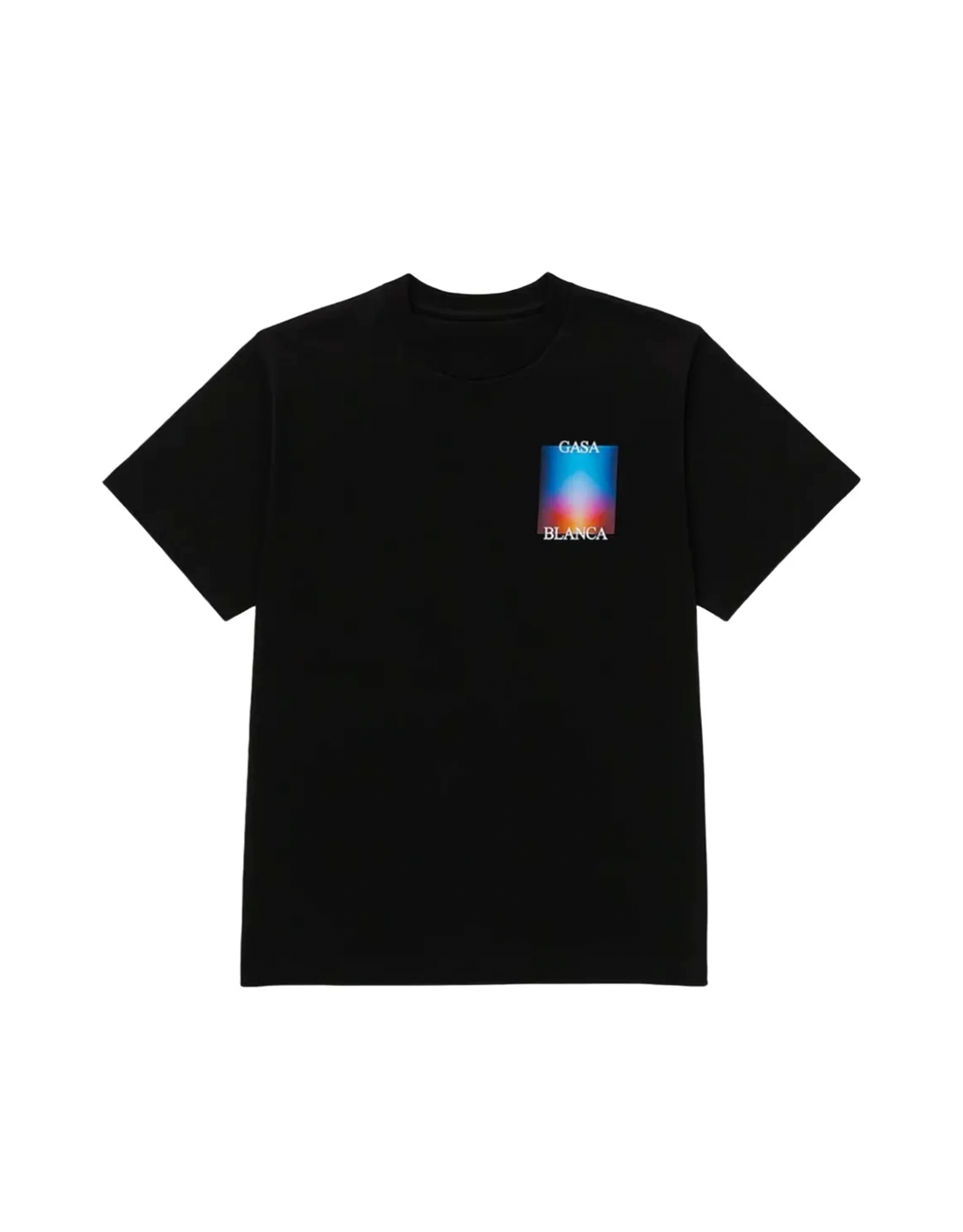 CAMISETA CASABLANCA NEGRA GRADIENT