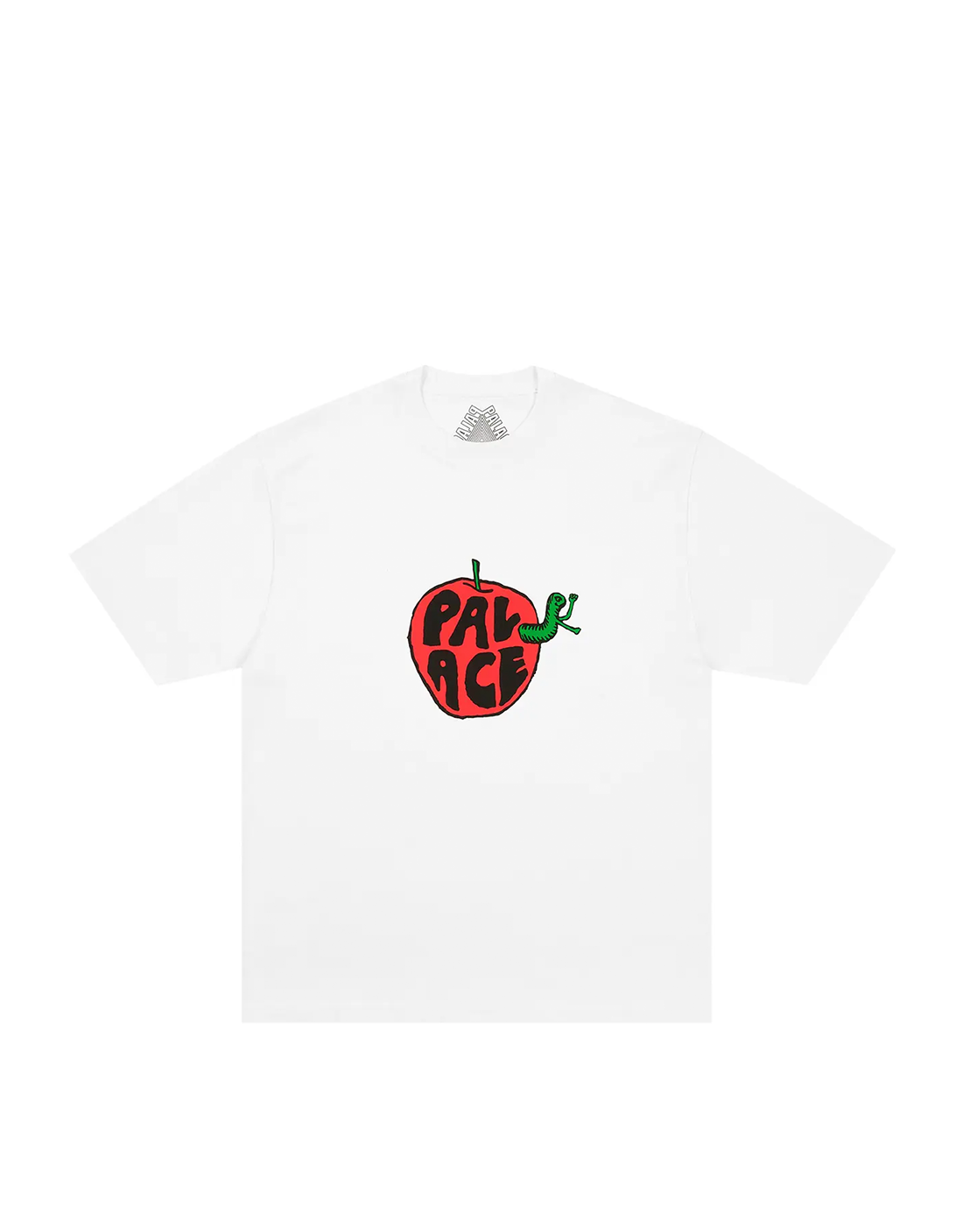 CAMISETA PALACE "BAD APPLE" BLANCA