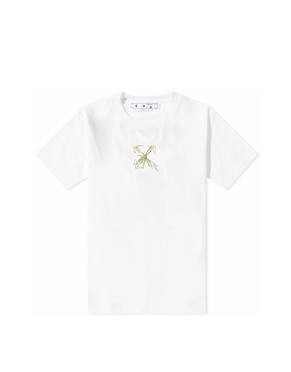 CAMISETA OFF WHITE MOTIF BLANCA