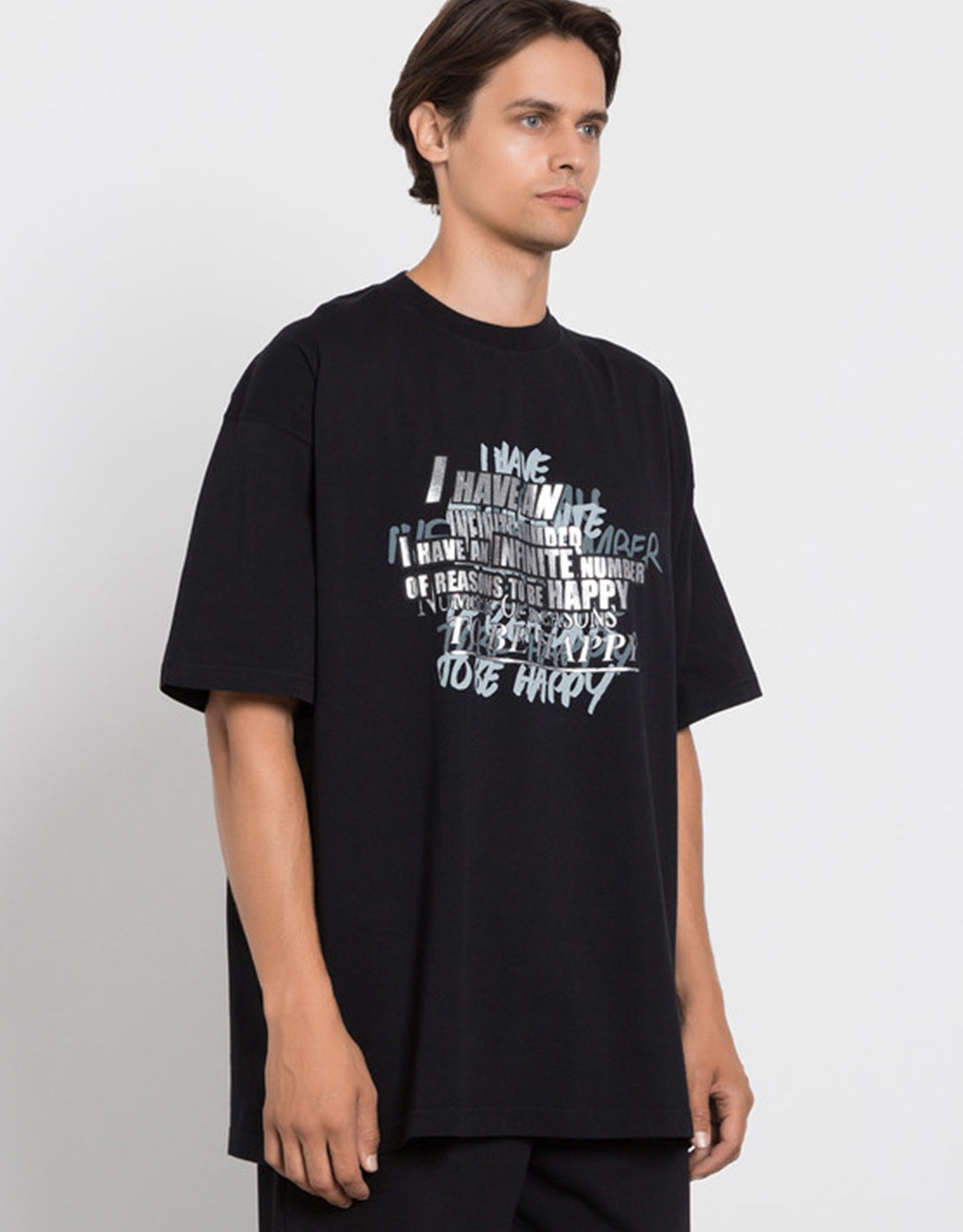 CAMISETA VETEMENTS "I HAVE INIFINITY" NEGRA